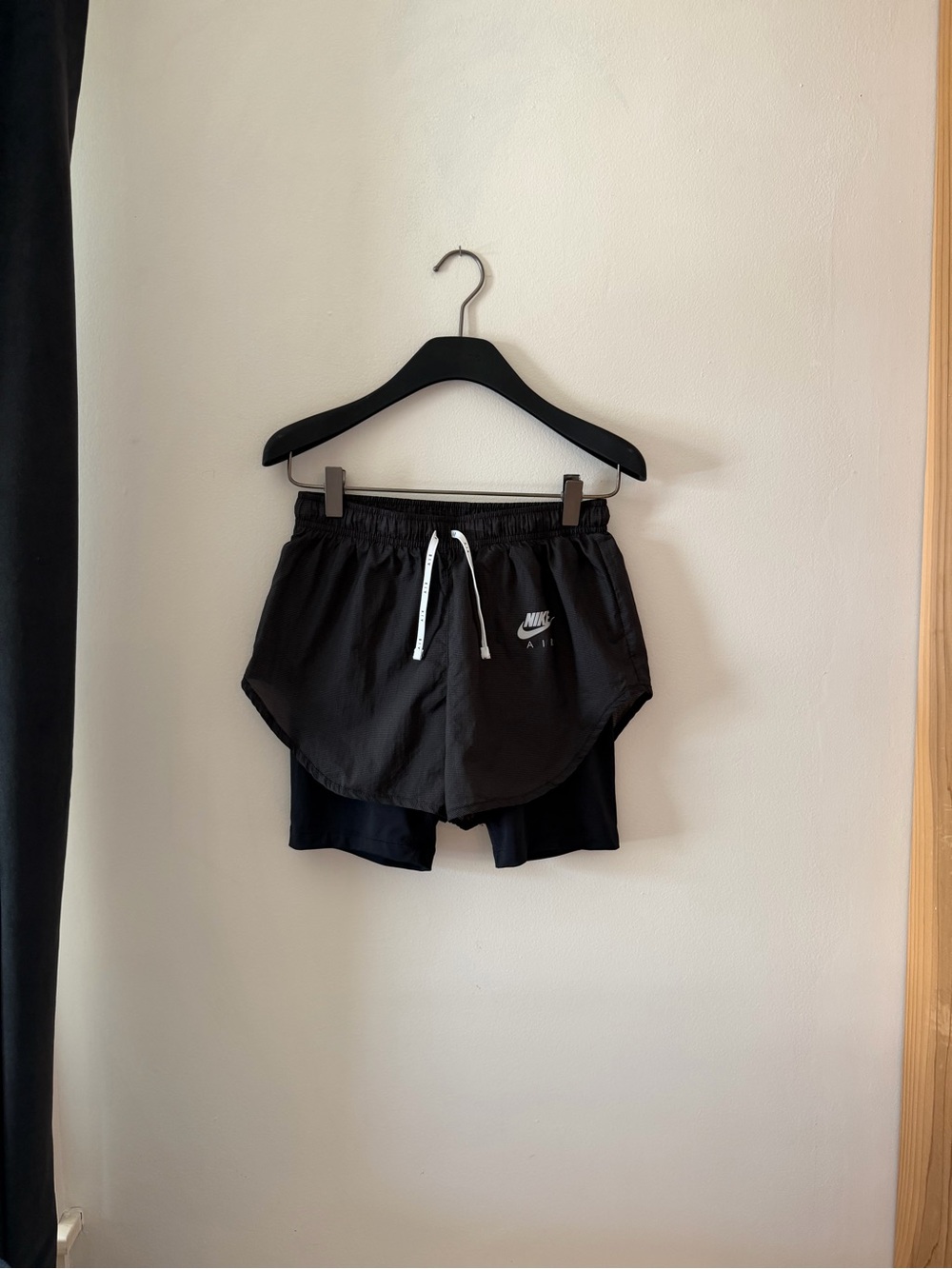 Nike Black Running Shorts with liner